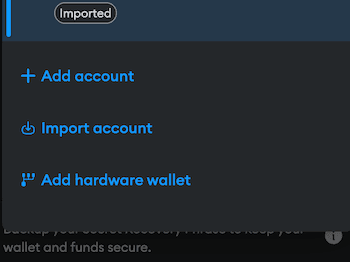 Connect Metamask to Localhost 8545
